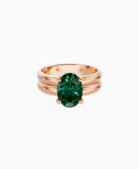 Zambian Lab Emerald / Oval (NS) / 2ct