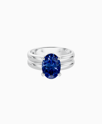 Royal Blue Lab Sapphire / Oval (NS) / 2ct