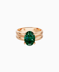 Zambian Lab Emerald / Oval (NS) / 2ct