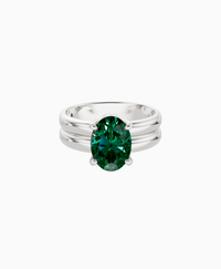 Zambian Lab Emerald / Oval (NS) / 2ct