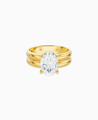 White Lab Diamond / Oval (NS) / 2ct