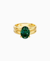 Zambian Lab Emerald / Oval (NS) / 2ct