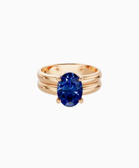 Royal Blue Lab Sapphire / Oval (NS) / 2ct
