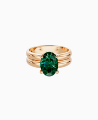 Zambian Lab Emerald / Oval (NS) / 2ct