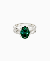 Zambian Lab Emerald / Oval (NS) / 2ct