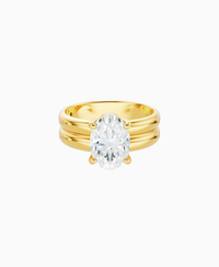 White Lab Diamond / Oval (NS) / 2ct