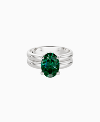 Zambian Lab Emerald / Oval (NS) / 2ct
