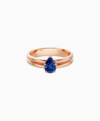 Royal Blue Lab Sapphire / Pear (NS) / 0.5ct