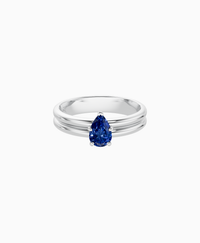 Royal Blue Lab Sapphire / Pear (NS) / 0.5ct