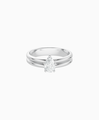 White Lab Diamond / Pear (NS) / 0.5ct