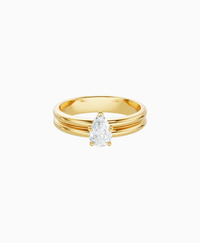 White Lab Diamond / Pear (NS) / 0.5ct
