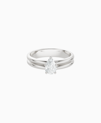 White Lab Diamond / Pear (NS) / 0.5ct