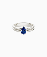 Royal Blue Lab Sapphire / Pear (NS) / 0.5ct