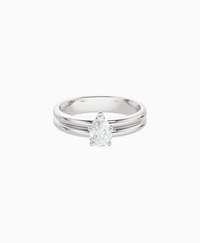 White Lab Diamond / Pear (NS) / 0.5ct