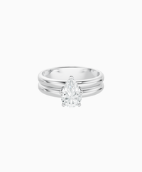White Lab Diamond / Pear (NS) / 1ct