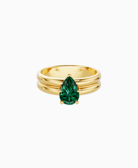 Zambian Lab Emerald / Pear (NS) / 1ct