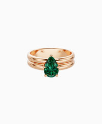Zambian Lab Emerald / Pear (NS) / 1ct