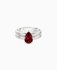 Pigeon Blood Lab Ruby / Pear (NS) / 1ct