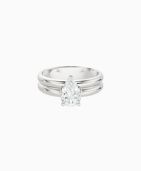 White Lab Diamond / Pear (NS) / 1ct