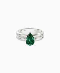 Zambian Lab Emerald / Pear (NS) / 1ct