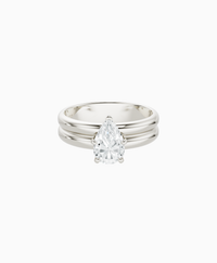 White Lab Diamond / Pear (NS) / 1ct