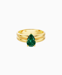 Zambian Lab Emerald / Pear (NS) / 1ct