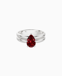 Pigeon Blood Lab Ruby / Pear (NS) / 1ct