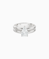 White Lab Diamond / Pear (NS) / 1ct