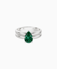 Zambian Lab Emerald / Pear (NS) / 1ct