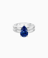 Royal Blue Lab Sapphire / Pear (NS) / 1.5ct