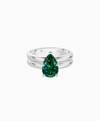 Zambian Lab Emerald / Pear (NS) / 1.5ct