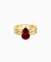 Pigeon Blood Lab Ruby / Pear (NS) / 1.5ct