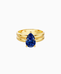 Royal Blue Lab Sapphire / Pear (NS) / 1.5ct