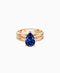 Royal Blue Lab Sapphire / Pear (NS) / 1.5ct