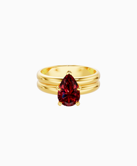 Pigeon Blood Lab Ruby / Pear (NS) / 1.5ct
