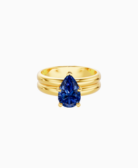 Royal Blue Lab Sapphire / Pear (NS) / 1.5ct
