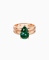 Zambian Lab Emerald / Pear (NS) / 2ct