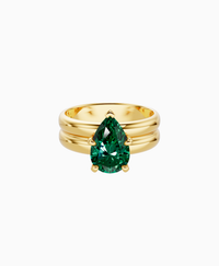 Zambian Lab Emerald / Pear (NS) / 2ct