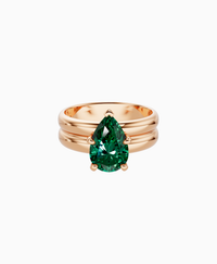 Zambian Lab Emerald / Pear (NS) / 2ct