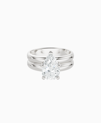 White Lab Diamond / Pear (NS) / 2ct