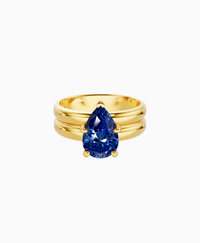 Royal Blue Lab Sapphire / Pear (NS) / 2ct