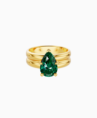 Zambian Lab Emerald / Pear (NS) / 2ct