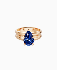 Royal Blue Lab Sapphire / Pear (NS) / 2ct