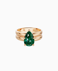 Zambian Lab Emerald / Pear (NS) / 2ct