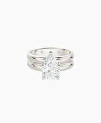 White Lab Diamond / Pear (NS) / 2ct