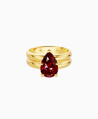 Pigeon Blood Lab Ruby / Pear (NS) / 2ct