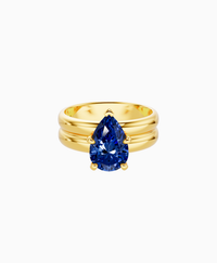 Royal Blue Lab Sapphire / Pear (NS) / 2ct