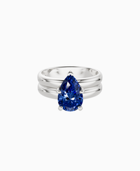 Royal Blue Lab Sapphire / Pear (NS) / 2ct