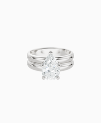 White Lab Diamond / Pear (NS) / 2ct
