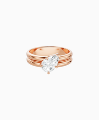 White Lab Diamond / Pear (Tilted) / 1ct